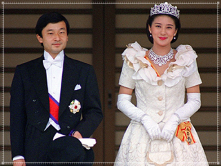 天皇陛下と雅子様の結婚の儀の画像