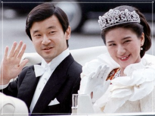 天皇陛下と雅子様の結婚の儀パレードの画像